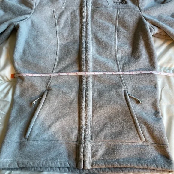 The North Face Fleece Jacket Gray Silver XS - Picture 6 of 6